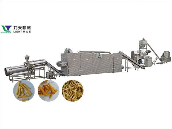 Техническая линия для производства кукурузных палочек по средству сушки (Kurkure, Cheetos, Niknak)